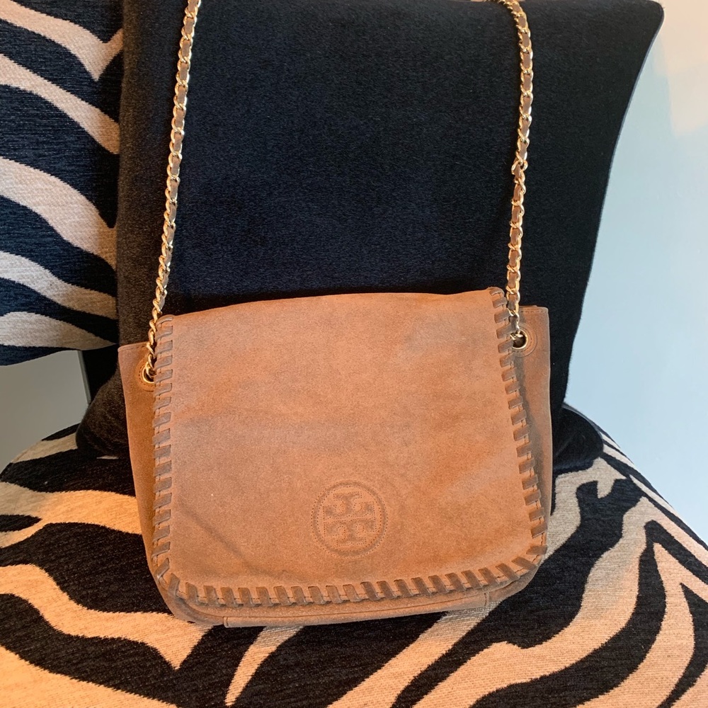 Tory Burch Marion Suede Purse